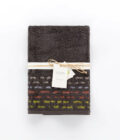 Telo bagno in spugna di cotone jacquard Gatsby grigio