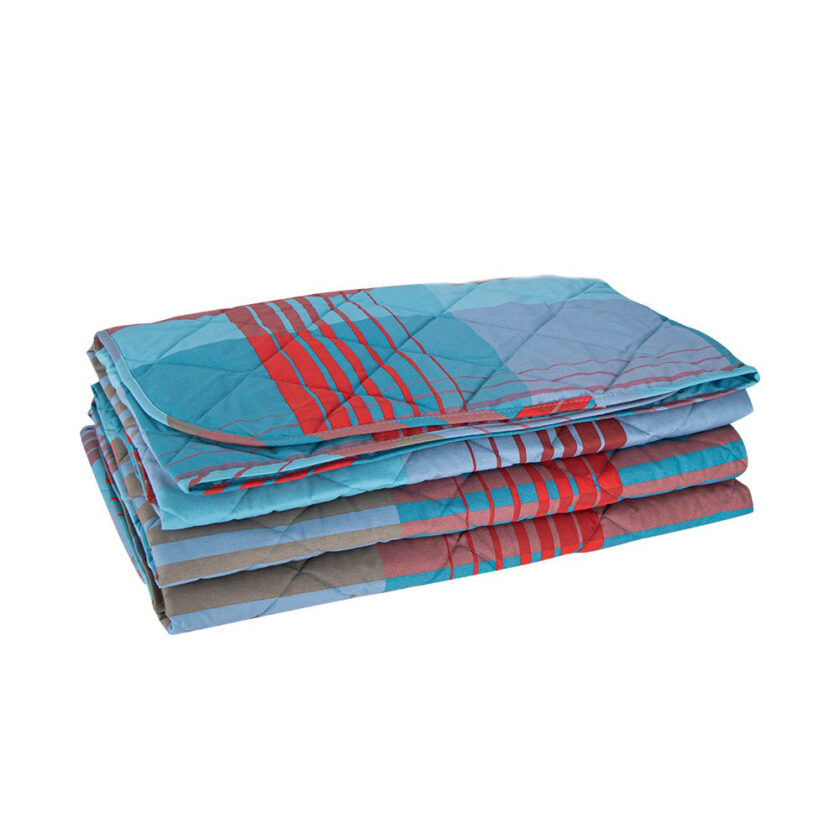 Trapuntino singolo in cotone Miller bluette - immagine 2