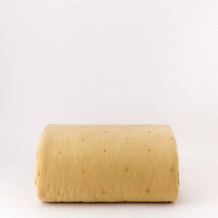 Trapuntino cotone stone washed Fernanda Matrimoniale - immagine 5