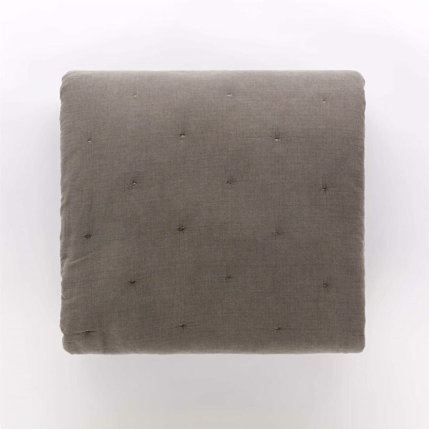 Trapuntino cotone stone washed Fernanda Matrimoniale - immagine 6