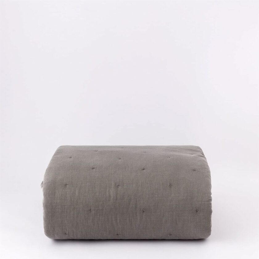 Trapuntino cotone stone washed Fernanda Matrimoniale - immagine 7