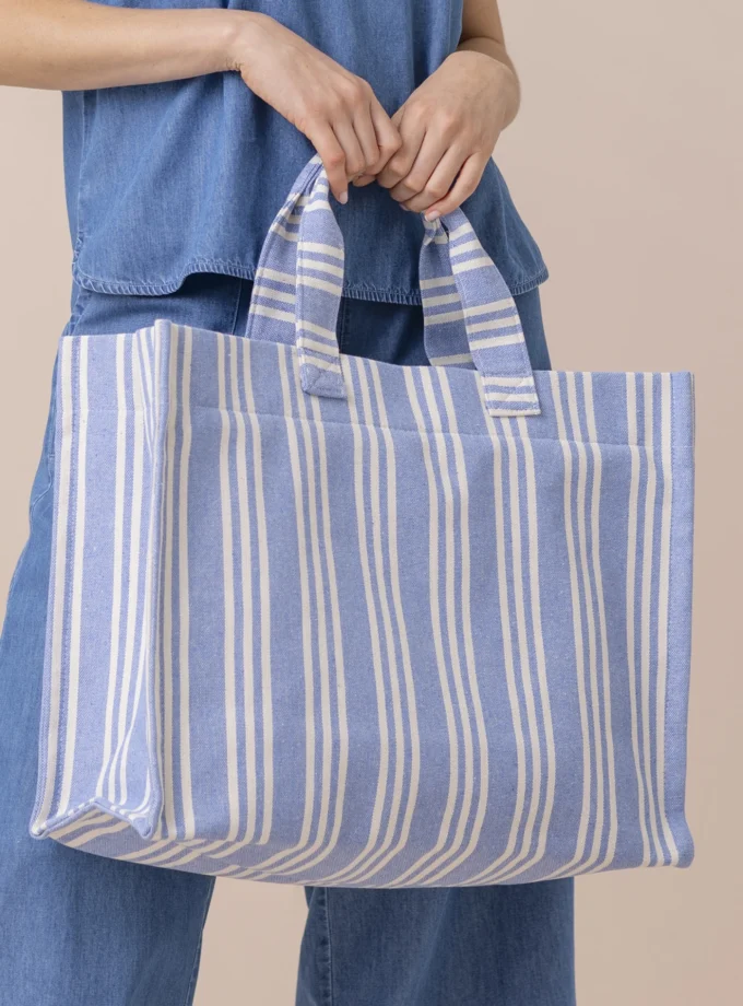 Borsa con chiusura zip articolo sunrise TR1334 azzurro