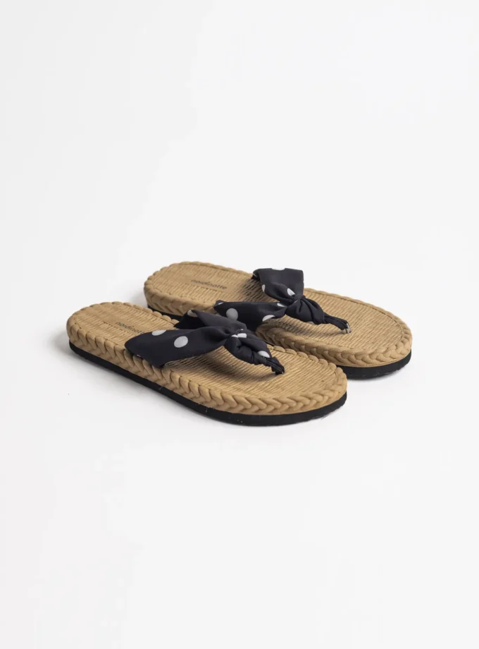 Infradito donna gomma articolo trek PF3068 nero